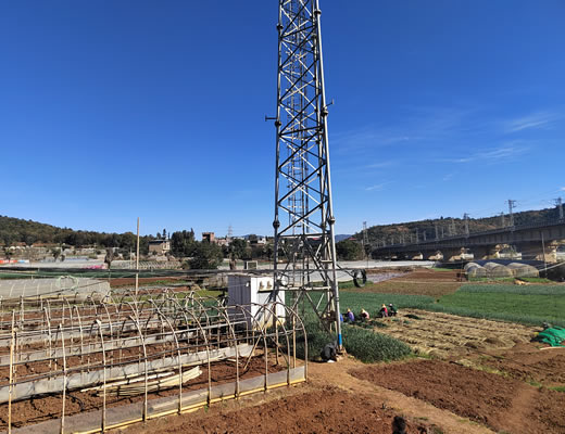 新建输配水管线下穿中老昆万铁路爆破安全监测