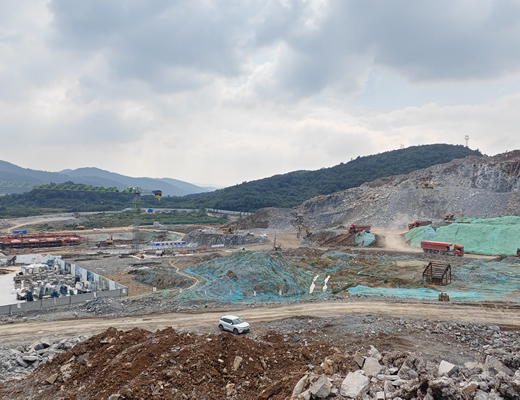 边坡治理工程爆破振动监测