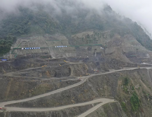 李家岩水库项目爆破监测