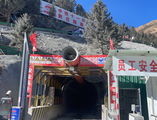 西成铁路则岔隧道爆破振动监测