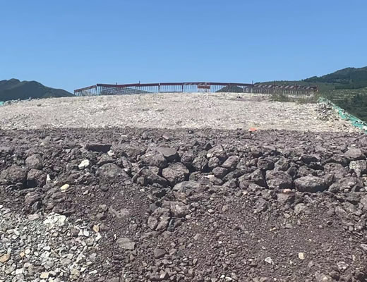 迁西县京秦高速A5标公路施工机械振动