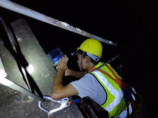 成达铁路涪江大桥安全监测